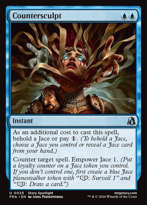 MTG Countersculpt FRA 025 Standard Foil front