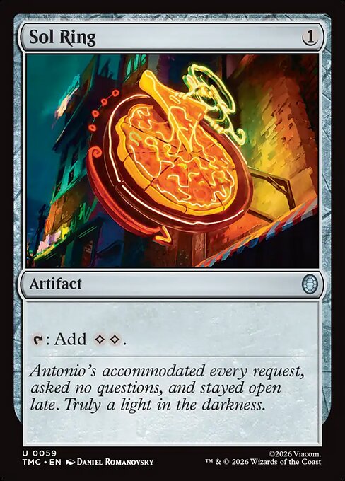 MTG Sol Ring TMC 059 Regular Surge Foil