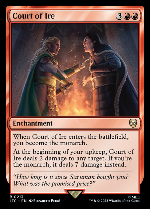 MTG Court of Ire LTC 213 Alternate Art Nonfoil