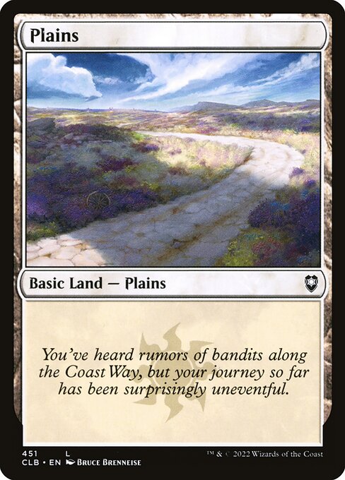 MTG Plains CLB 451 Regular Nonfoil
