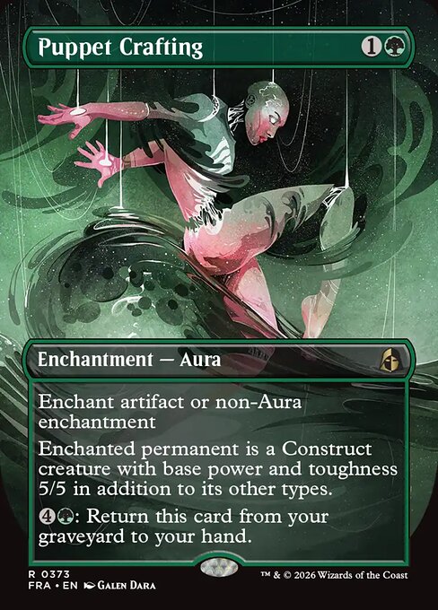 MTG Puppet Crafting FRA 373 Braintwister Series Foil front