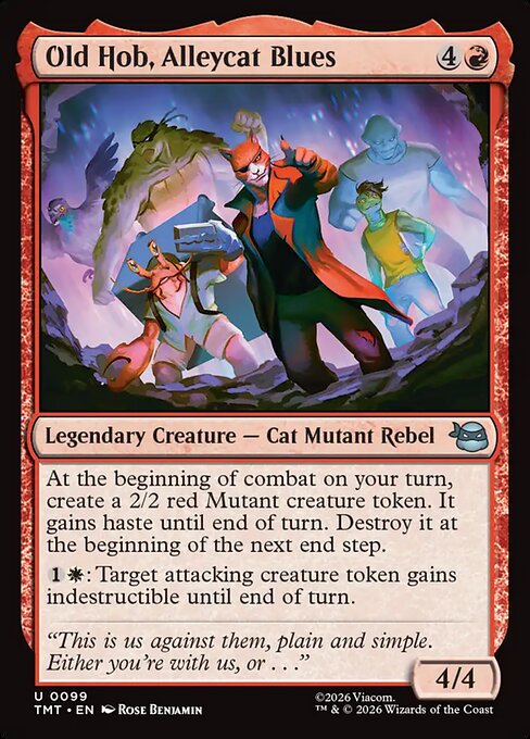 MTG Old Hob, Alleycat Blues TMT 099 Regular Nonfoil