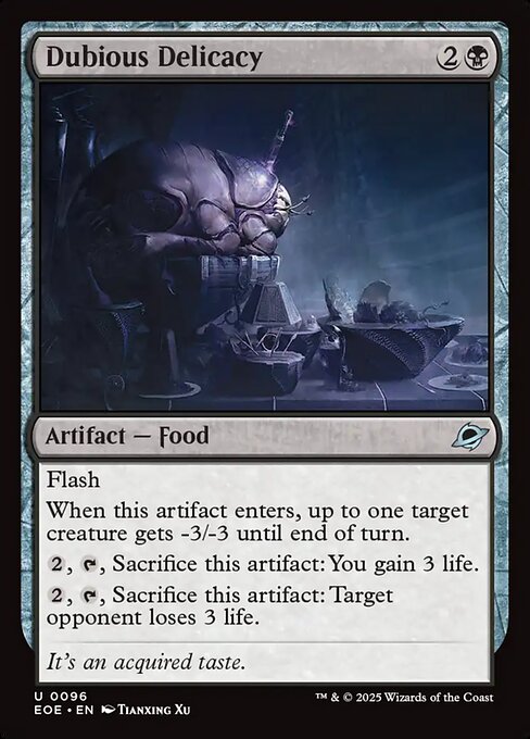 MTG Dubious Delicacy EOE 096 Regular Nonfoil