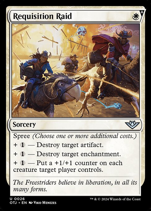 MTG Requisition Raid OTJ 026 Regular Foil