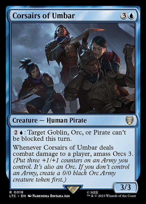 MTG Corsairs of Umbar LTC 019 Regular Nonfoil