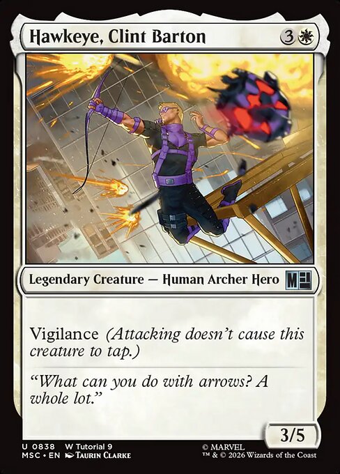MTG Hawkeye, Clint Barton MSC 838 Regular Nonfoil