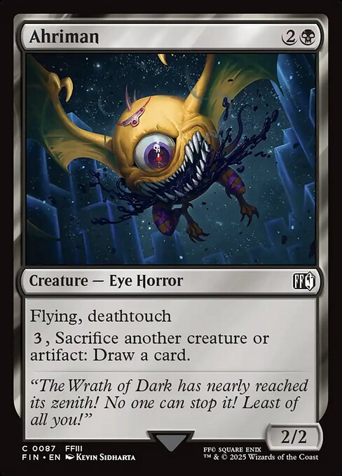 MTG Ahriman FIN 087 Regular Nonfoil