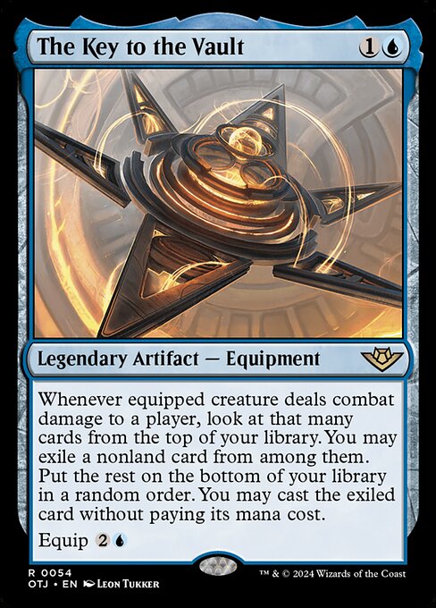 MTG The Key to the Vault OTJ 054 Regular Nonfoil