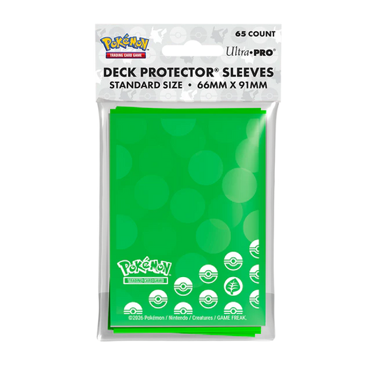 ULTRA PRO Pokémon - Deck Protector Sleeves 65ct Grass Type
