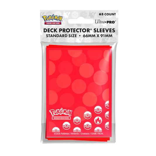 ULTRA PRO Pokémon - Deck Protector Sleeves 65ct Fire Type