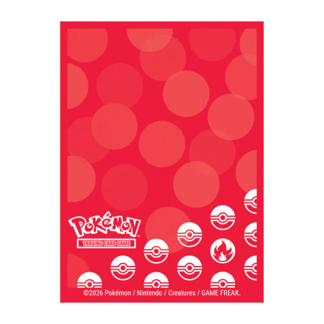 ULTRA PRO Pokémon - Deck Protector Sleeves 65ct Fire Type