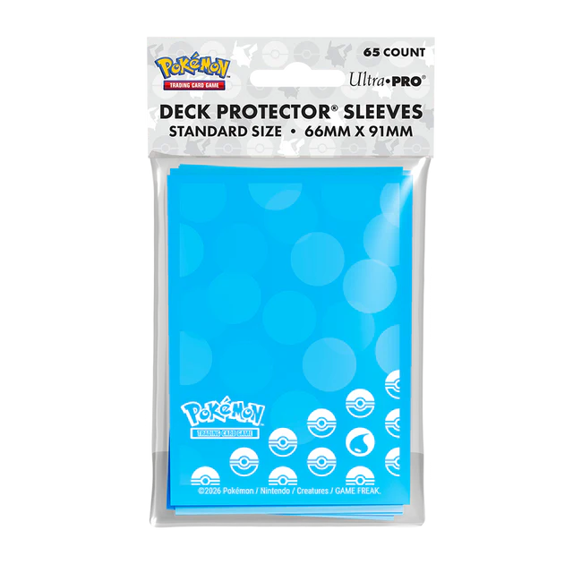 ULTRA PRO Pokémon - Deck Protector Sleeves 65ct Water Type