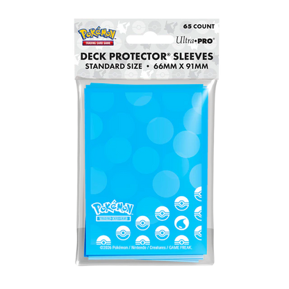 ULTRA PRO Pokémon - Deck Protector Sleeves 65ct Water Type