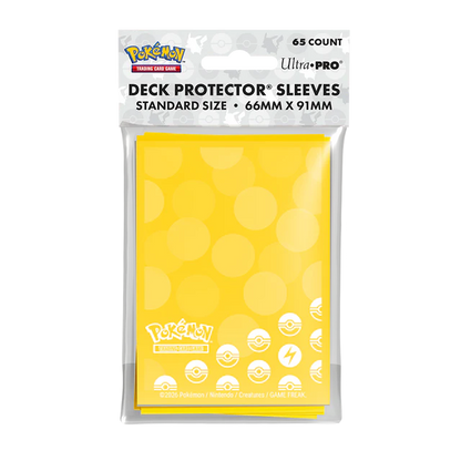 ULTRA PRO Pokémon - Deck Protector Sleeves 65ct Lightning Type