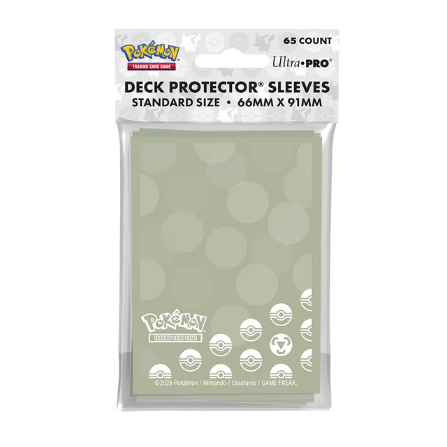 ULTRA PRO Pokémon - Deck Protector Sleeves 65ct Metal Type