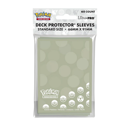 ULTRA PRO Pokémon - Deck Protector Sleeves 65ct Metal Type