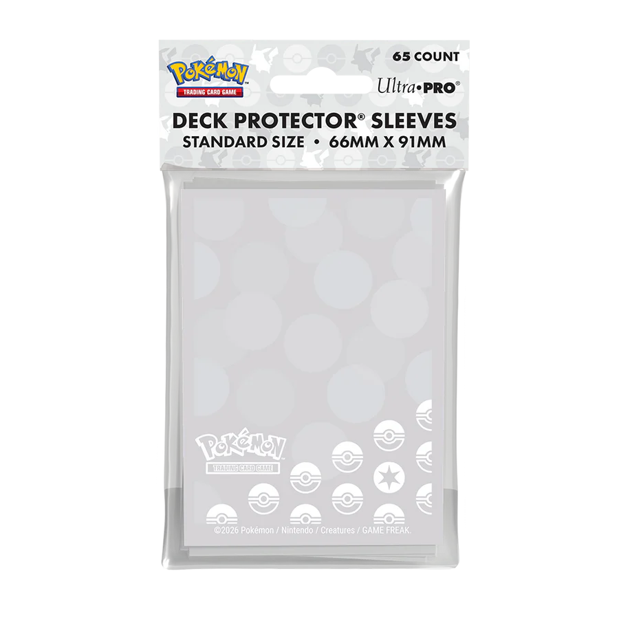 ULTRA PRO Pokémon - Deck Protector Sleeves 65ct Colorless