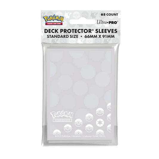 ULTRA PRO Pokémon - Deck Protector Sleeves 65ct Colorless