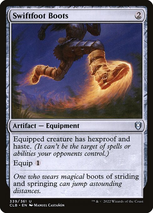 MTG Swiftfoot Boots CLB 339 Regular Nonfoil