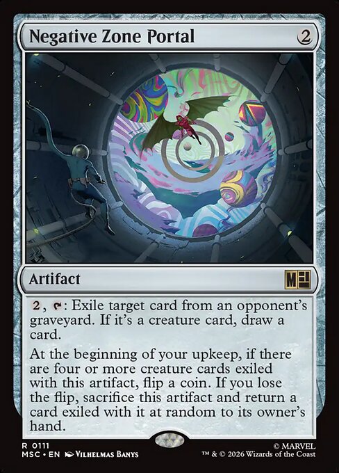 MTG Negative Zone Portal MSC 111 Regular Surge Foil