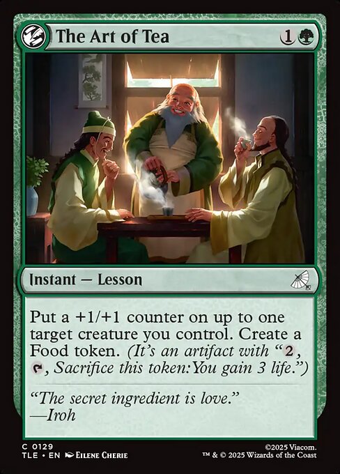 MTG The Art of Tea [TLE 129] Nonfoil