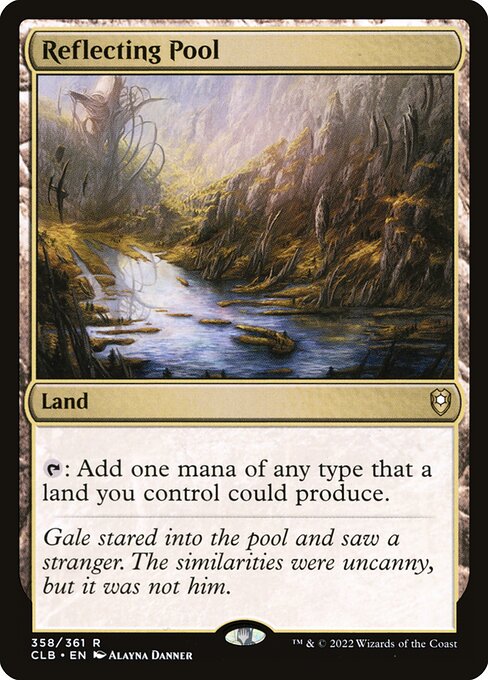 MTG Reflecting Pool CLB 358 Regular Nonfoil