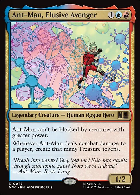 MTG Ant-Man, Elusive Avenger MSC 073 Regular Nonfoil