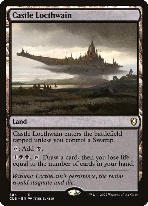 MTG Castle Locthwain CLB 884 Commander Deck Nonfoil
