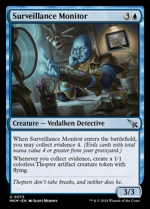 MTG Surveillance Monitor MKM 073† Regular Foil