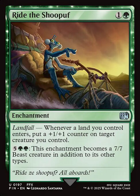 MTG Ride the Shoopuf FIN 197 Regular Nonfoil
