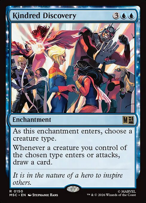 MTG Kindred Discovery MSC 150 Regular Surge Foil