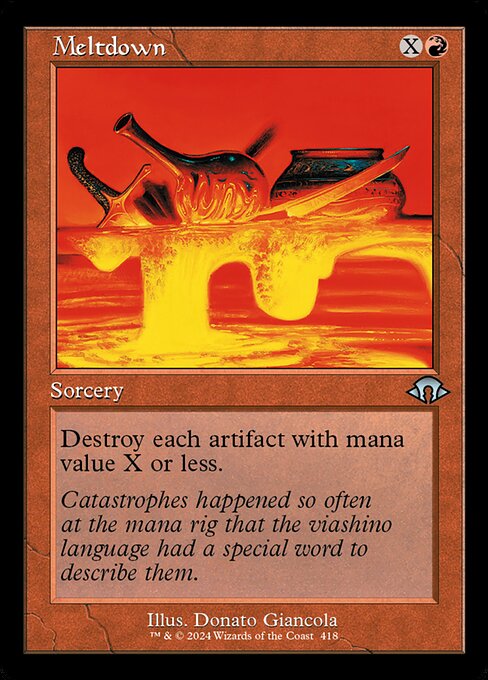 MTG Meltdown MH3 418 Retro Frame Nonfoil