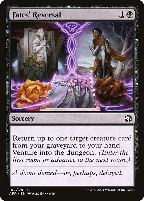 MTG Fates' Reversal AFR 102 Regular Foil