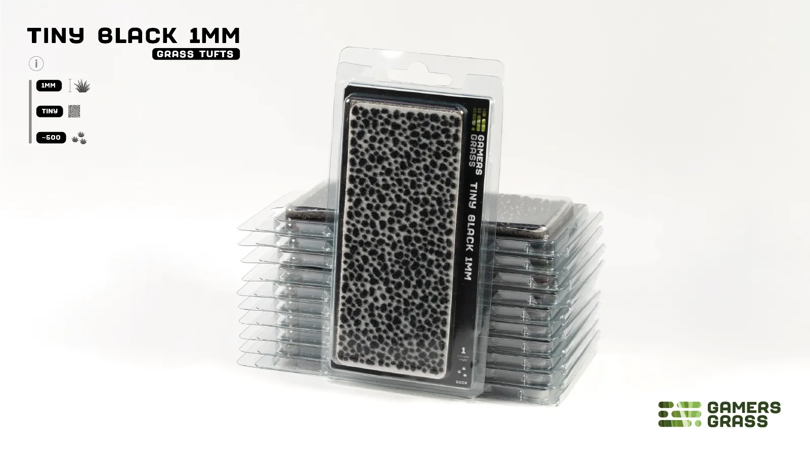 Gamers Grass Tiny Black 1mm
