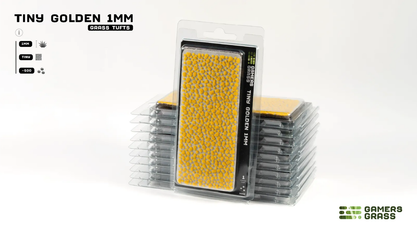 Gamers Grass Tiny Golden 1mm