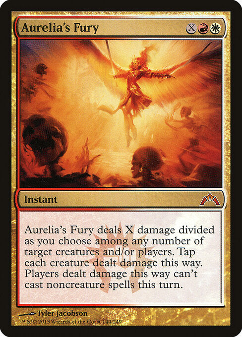 MTG Aurelia's Fury GTC 144 Regular Nonfoil