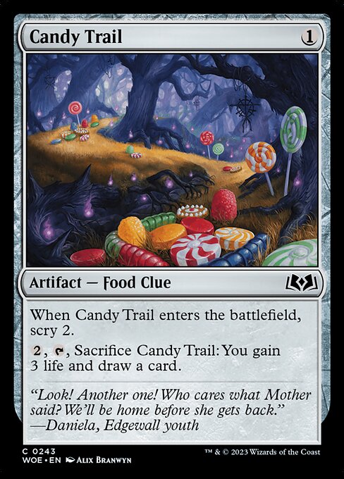 MTG Candy Trail WOE 243 Regular Nonfoil