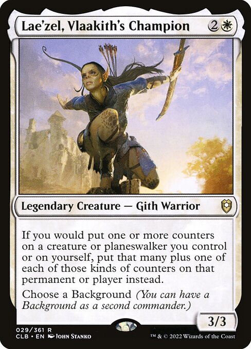 MTG Lae'zel, Vlaakith's Champion CLB 029 Regular Foil