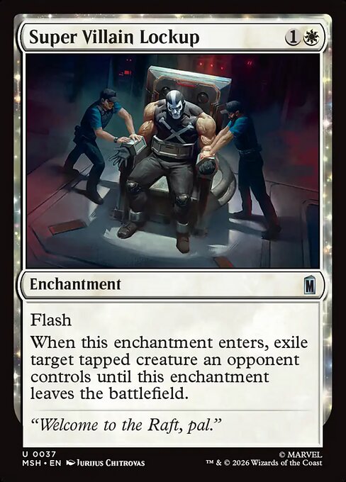 MTG Super Villain Lockup MSH 037 Regular Nonfoil