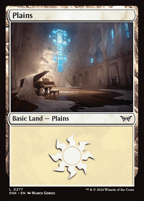 MTG Plains DSK 277 Regular Nonfoil