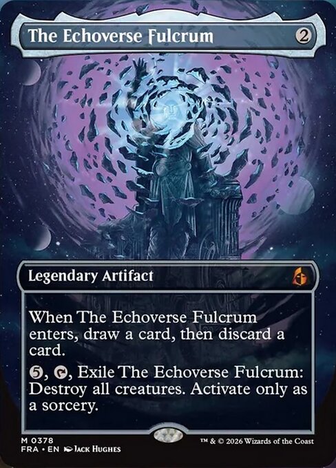 MTG The Echoverse Fulcrum FRA 378 Braintwister Series Foil front
