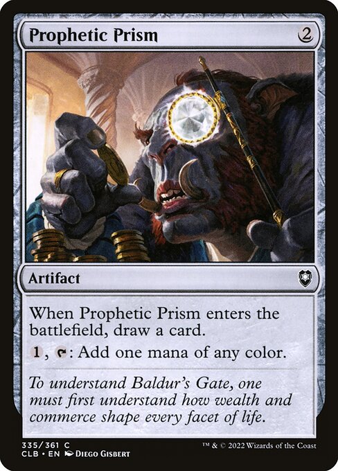 MTG Prophetic Prism CLB 335 Regular Nonfoil