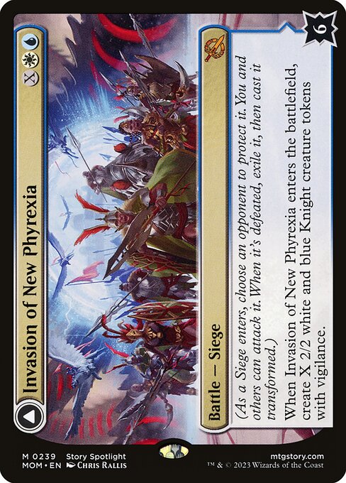 MTG Invasion of New Phyrexia // Teferi Akosa of Zhalfir MOM 239 Regular Nonfoil