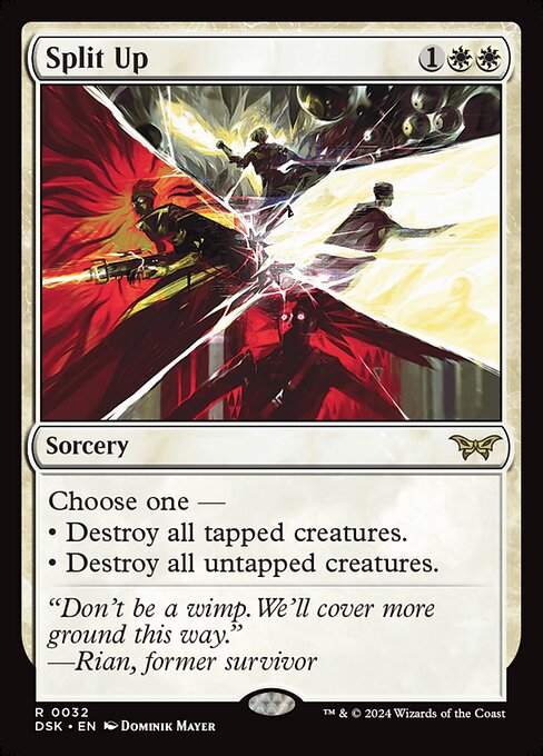 MTG Split Up DSK 032 Regular Nonfoil