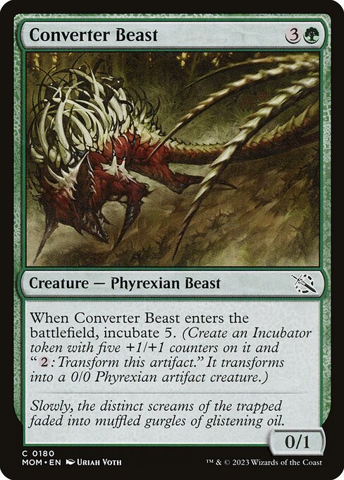 MTG Converter Beast MOM 180 Regular Foil