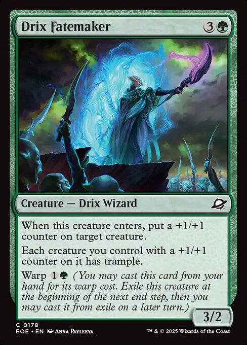 MTG Drix Fatemaker EOE 178 Regular Nonfoil