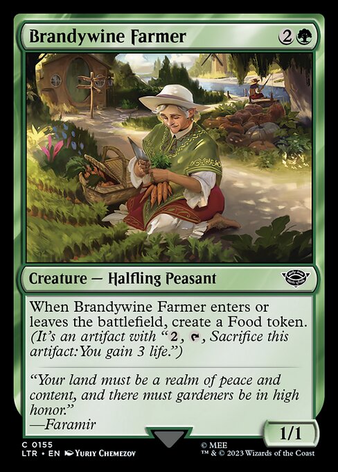 MTG Brandywine Farmer LTR 155 Regular Foil