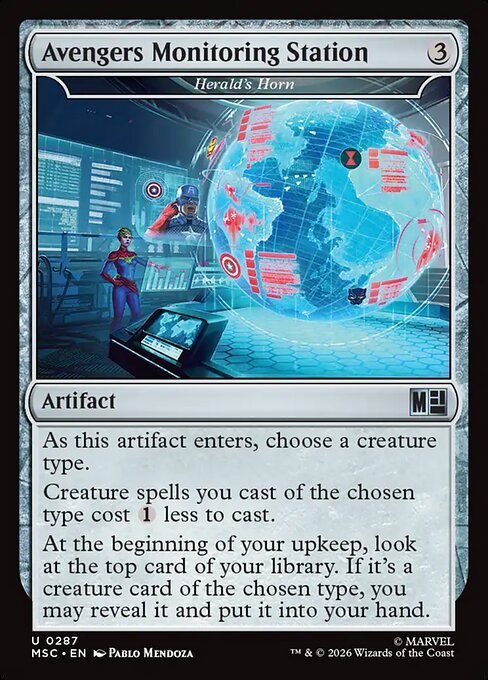 MTG Herald's Horn MSC 287 Regular Nonfoil