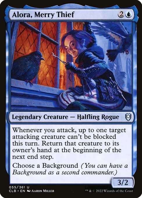 MTG Alora, Merry Thief CLB 055 Regular Nonfoil