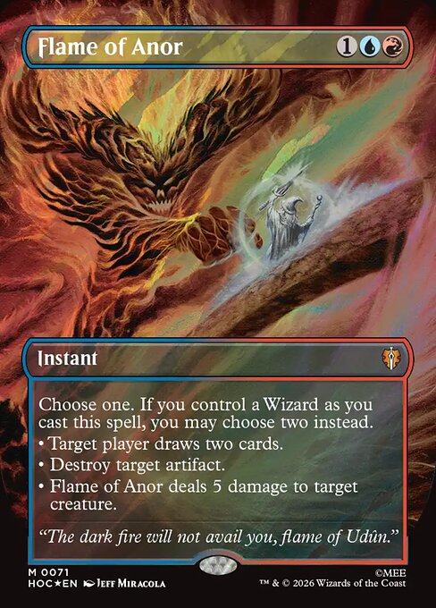 MTG Flame of Anor HOC 071 Regular Nonfoil